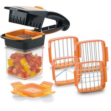 Nicer Dicer Quick, Set 7-tlg., orange