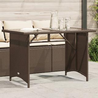 VidaXL Gartentisch poly-rattan  