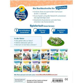 Wieso? Weshalb? Warum? Erstleser, Band 10: In der Natur von Kessel, Carola; Vohwinkel, Astrid (Illustrationen) Couverture rigide 