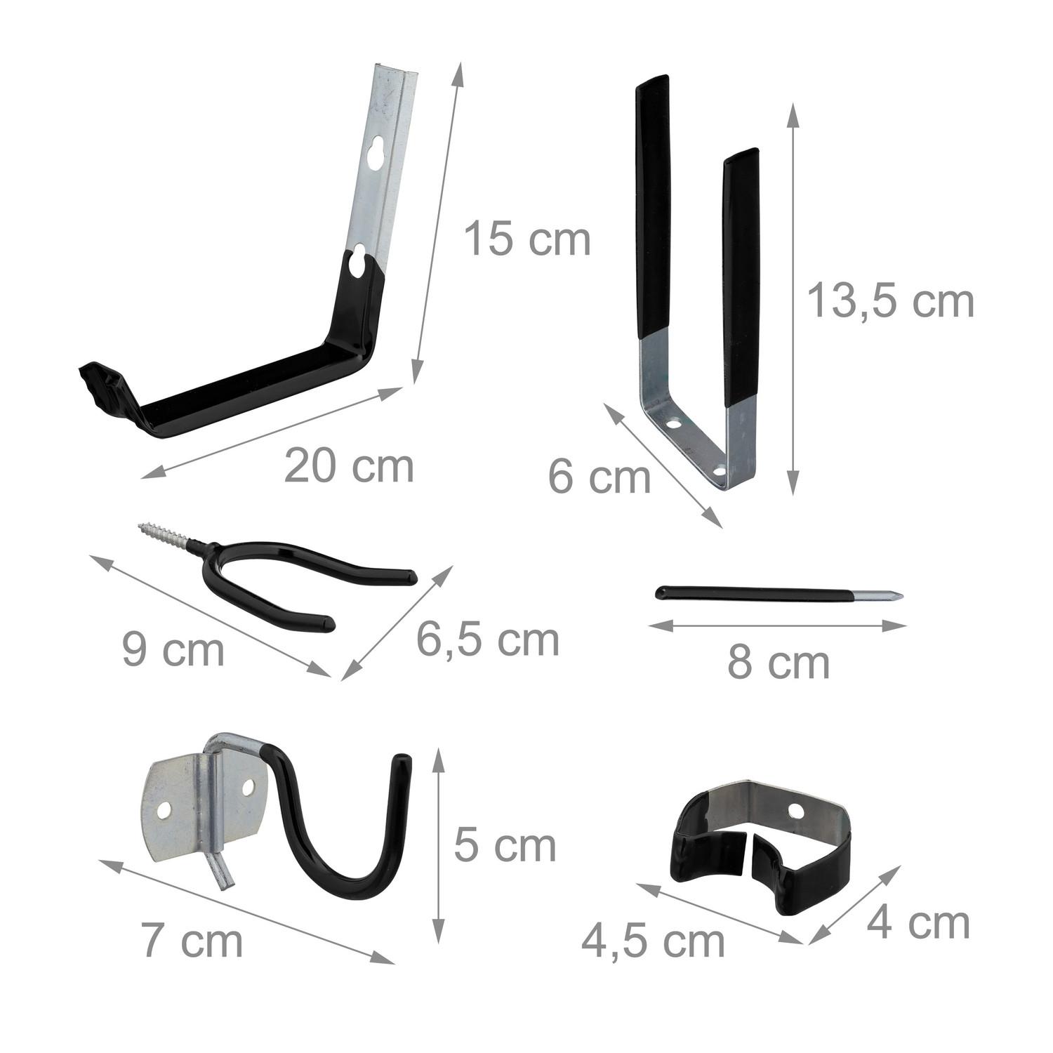 B2X 30-teiliges Wandhaken-Set  