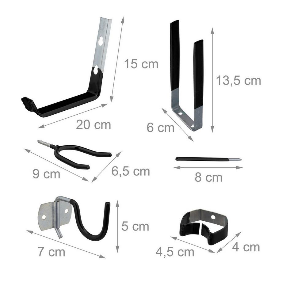 B2X Set di 30 ganci da parete  