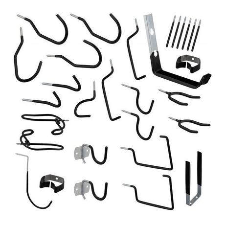 B2X 30-teiliges Wandhaken-Set  