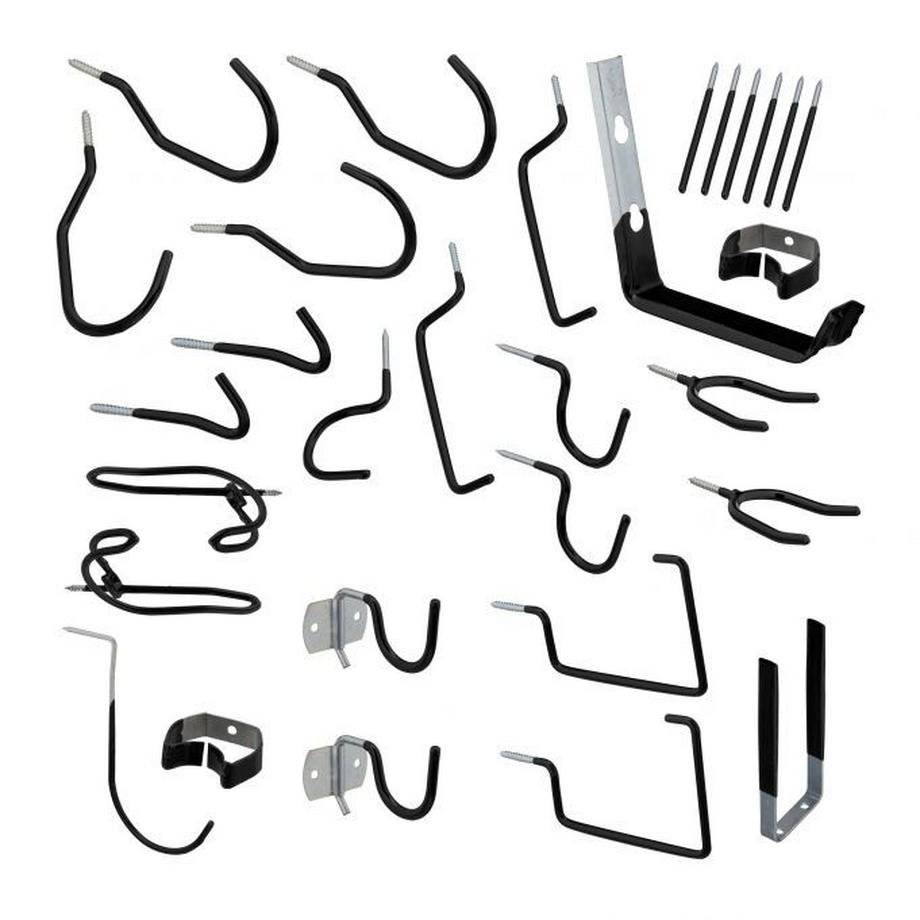 Ensemble de 30 crochets muraux