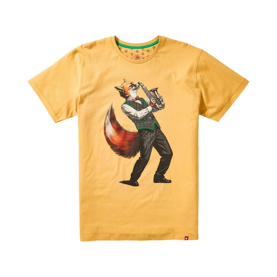 Joe Browns T-Shirt Fuchsmotiv  