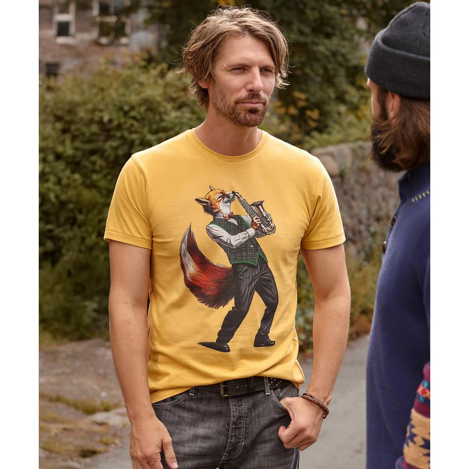 Joe Browns T-Shirt Fuchsmotiv  