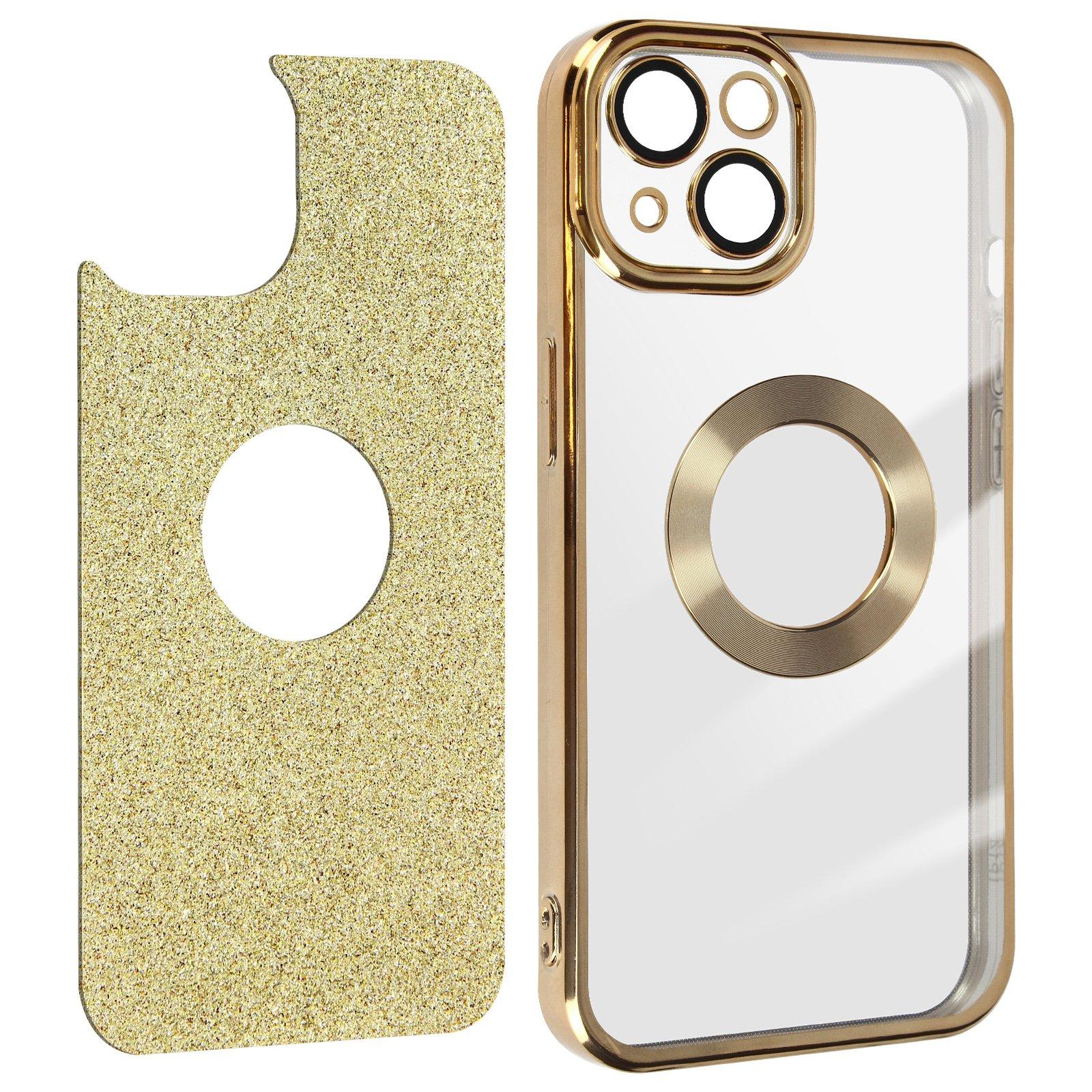 Avizar  Cover per iPhone 13 glitter 