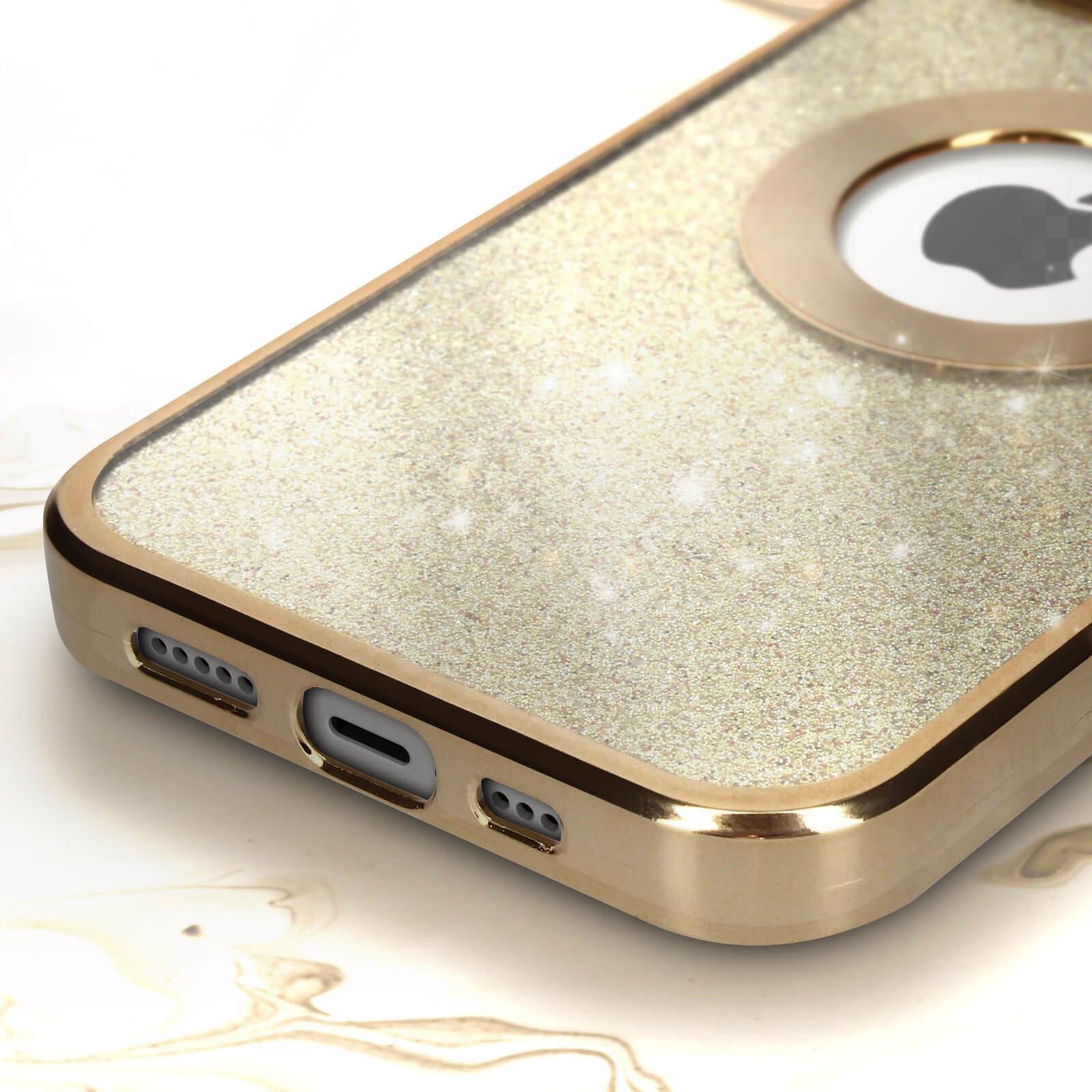 Avizar  Cover per iPhone 13 glitter 