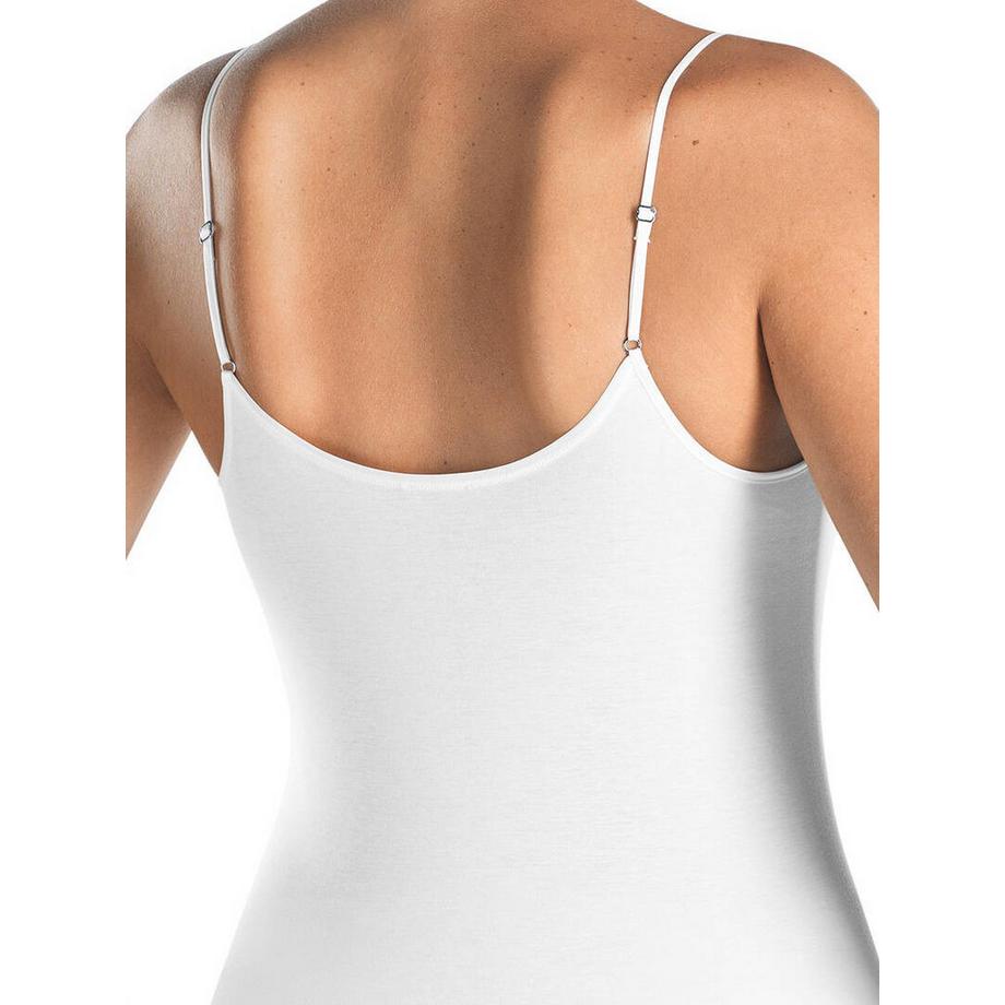 HANRO Cotton Seamless Spaghetti Top  
