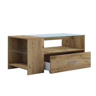 VCM Table basse en bois  Tindala  