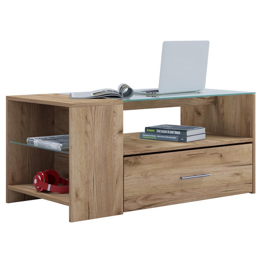 VCM Table basse en bois  Tindala  