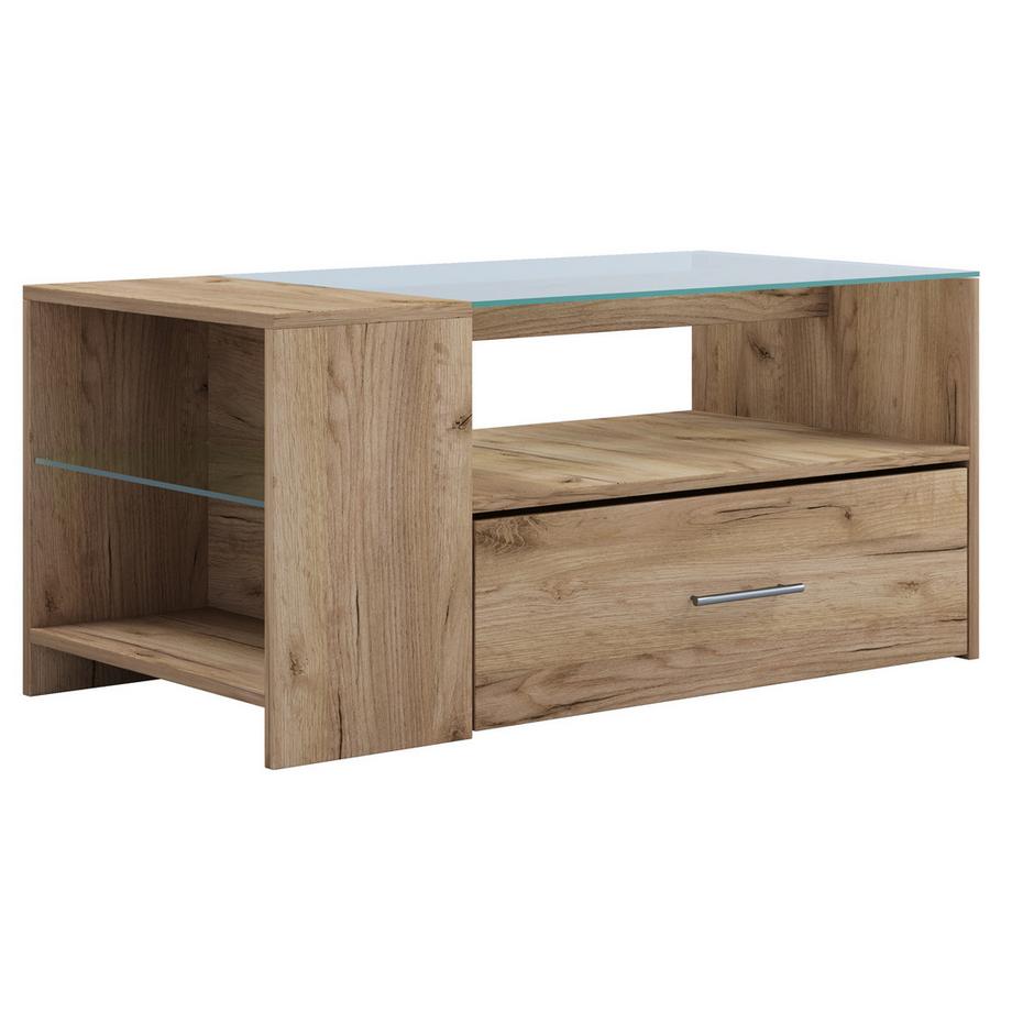VCM Table basse en bois  Tindala  