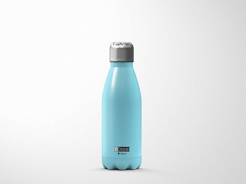 Image of I-DRINK I-DRINK Thermosflasche 350ml ID0313 blau - ONE SIZE