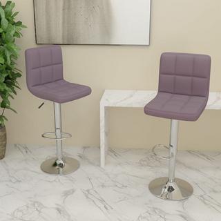 VidaXL Tabouret de bar tissu  