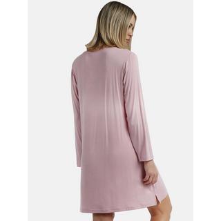 Admas Langarm Nachthemd Satin Bands  