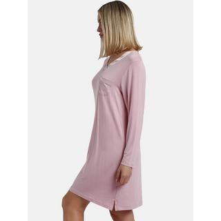 Admas Langarm Nachthemd Satin Bands  