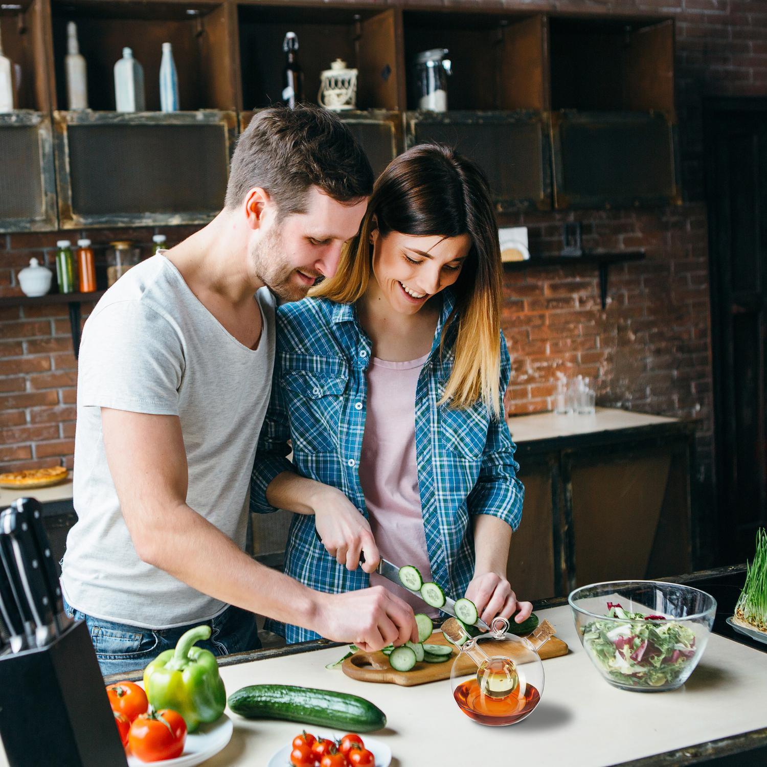 B2X Contenitore per olio e aceto  