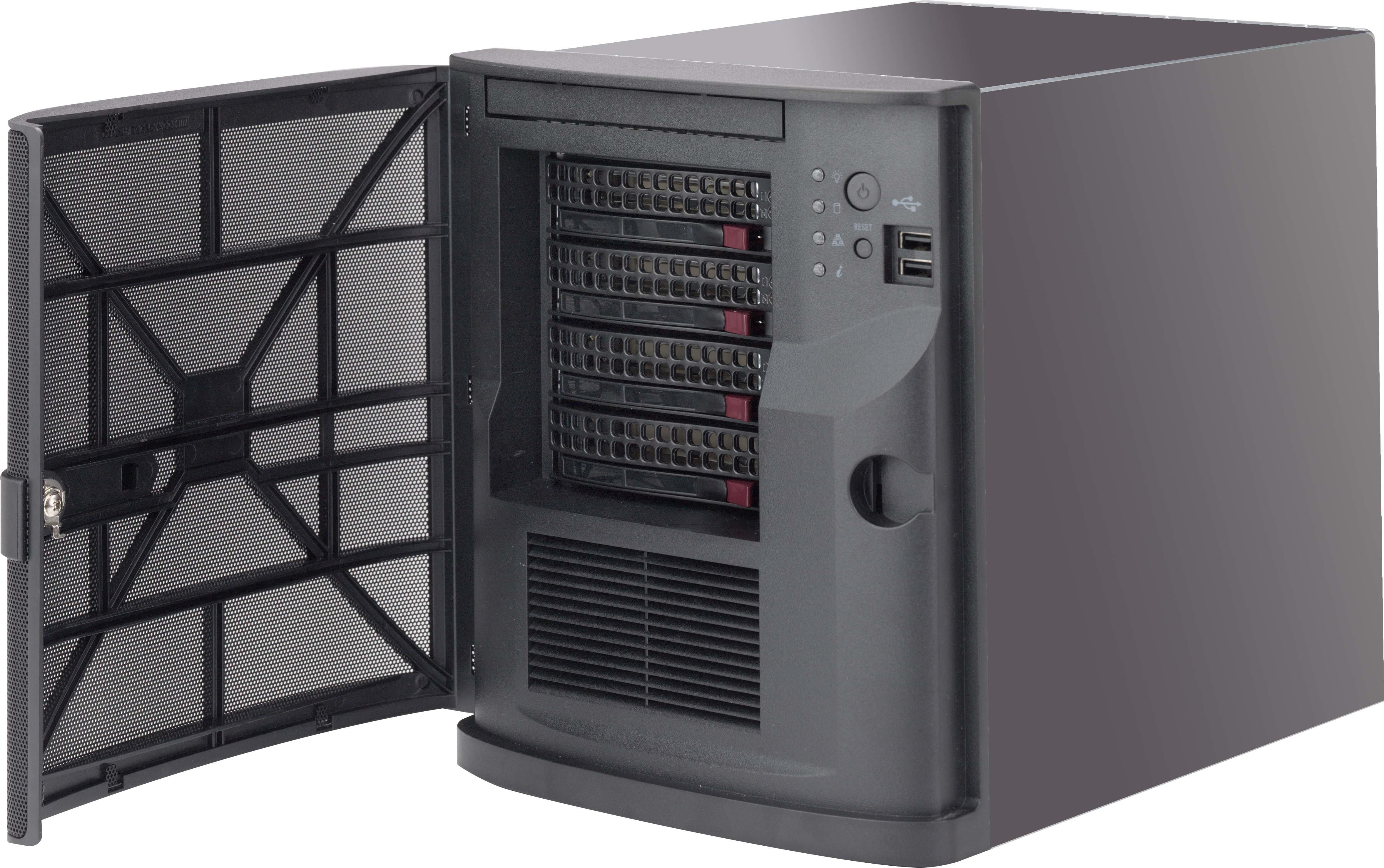 SUPERMICRO  CSE-721TQ-350B2 computer case Mini Tower Nero 350 W 