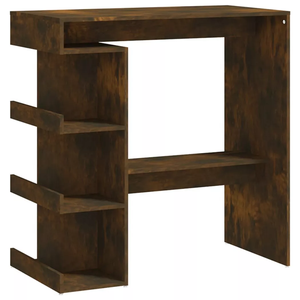 VidaXL - Table de bar bois d'ingénierie, One Size, Marron