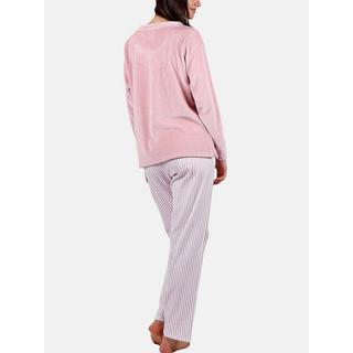 Admas  Pyjama tenue d'intérieur pantalon top manches longues Comfort Home 