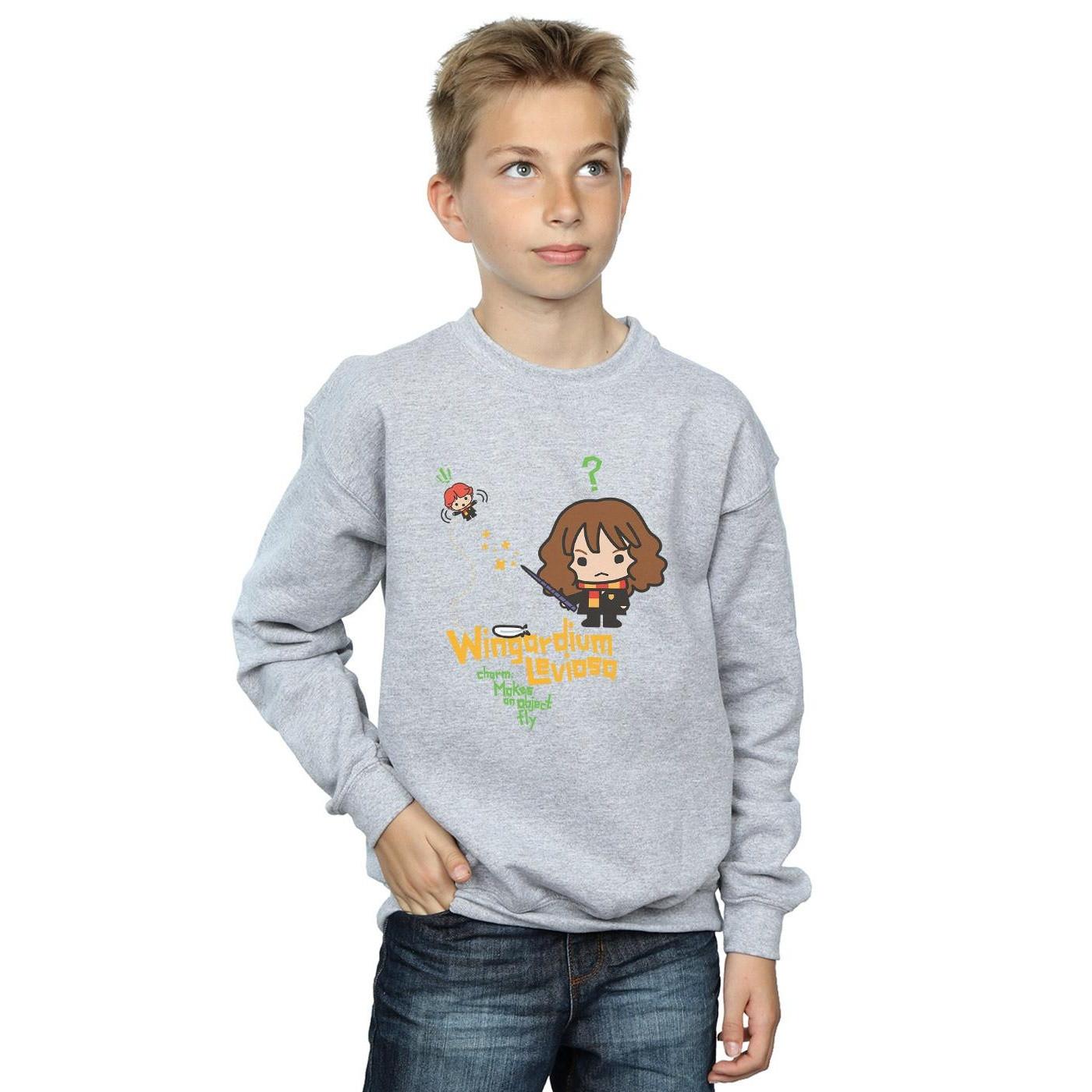 HARRY-POTTER  Wingardium Leviosa Sweatshirt 