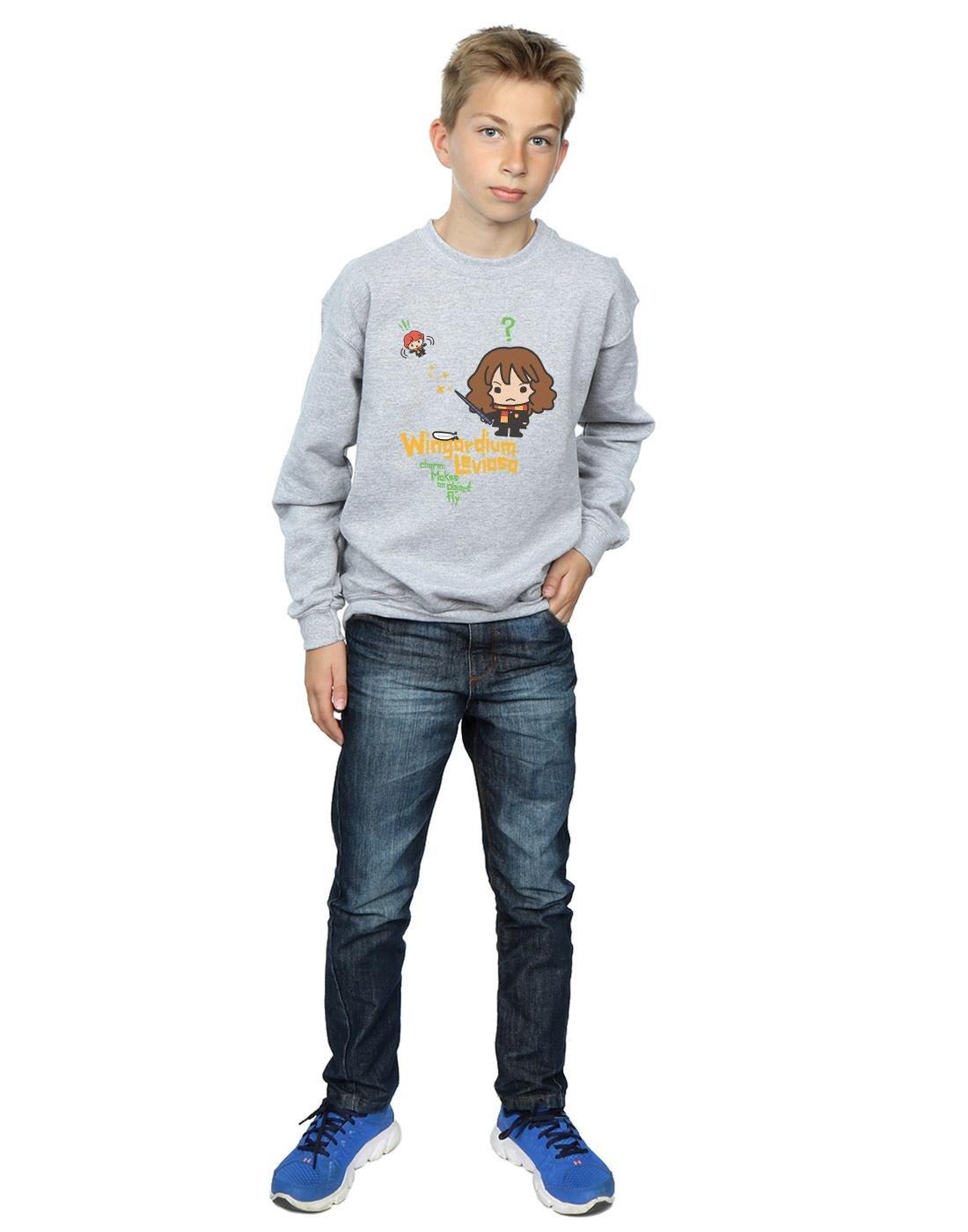 HARRY-POTTER  Wingardium Leviosa Sweatshirt 