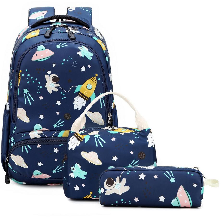Only-bags.store  Kinderrucksack Grundschulranzen Leichter Kinderrucksack Set 3 Schultasche für Schüler 