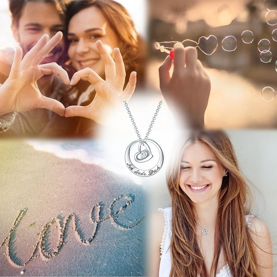 Rafaela Donata  Femme Collier tendance Coeur 