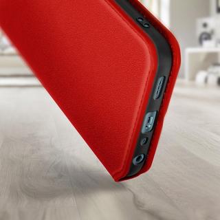 Avizar  Étui Oppo A77 Porte Carte, Rouge 