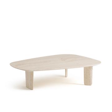 Table basse travertin