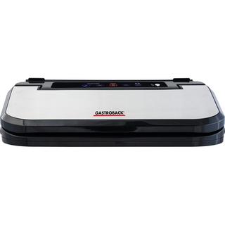 Gastroback Gastroback Design Basic macchina per sottovuoto 800 mbar Nero, Stainless steel  