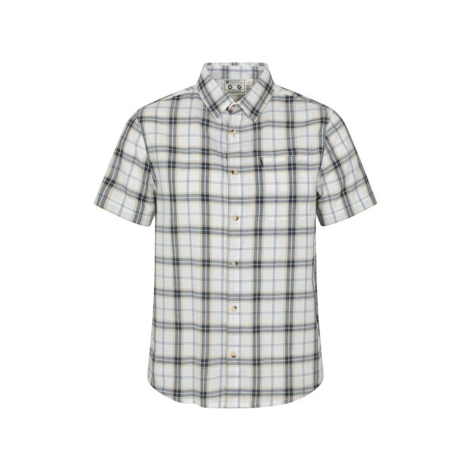 Chemise Manches Courtes Motiftyle À Carreaux
