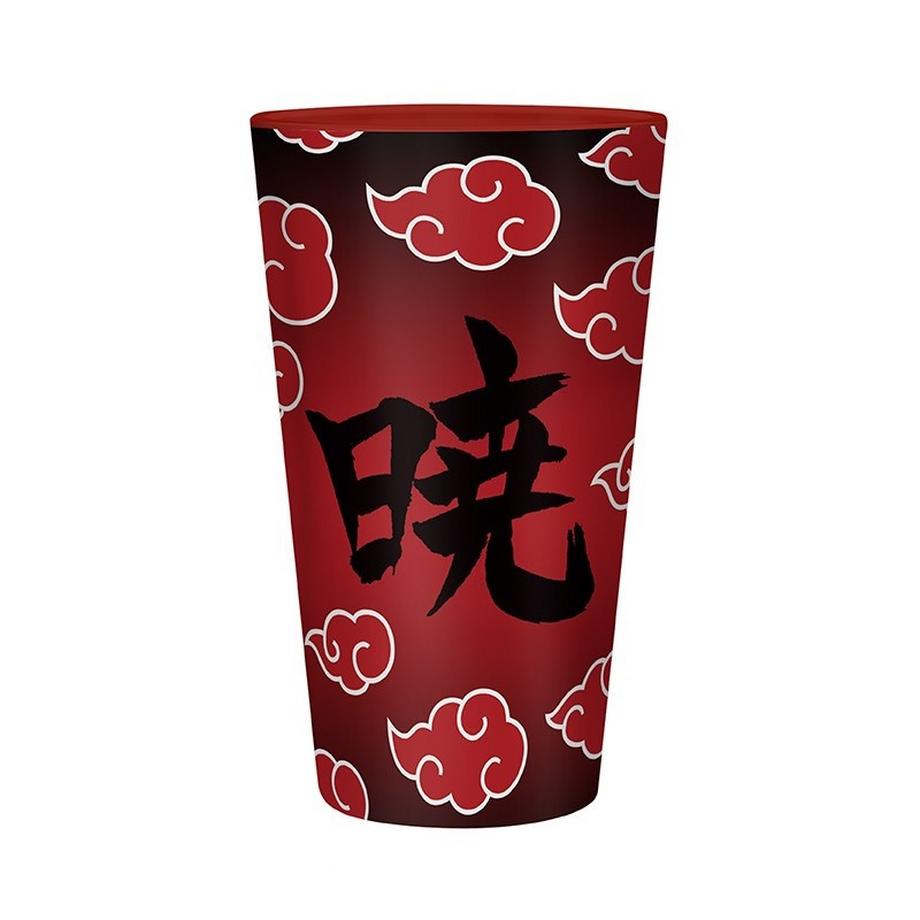 Abystyle Naruto Shippuden Large Glass 400ml: Akatsuki  