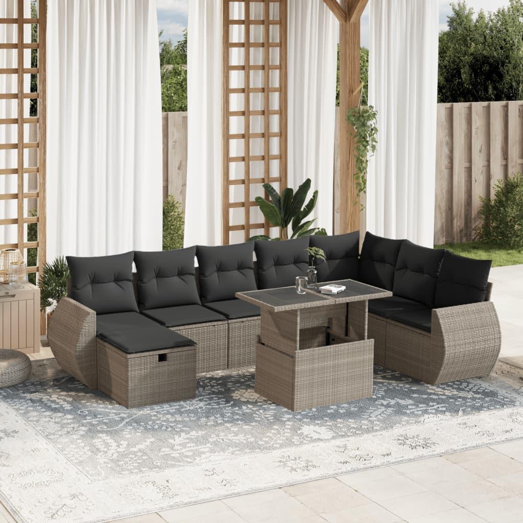 VidaXL Garten sofagarnitur poly-rattan  