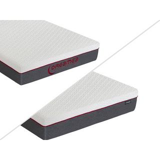 DREAMEA Lit électrique relaxation tout plots matelas mémoire de forme ATRIDE de DREAMEA moteurs OKIN chêne naturel  