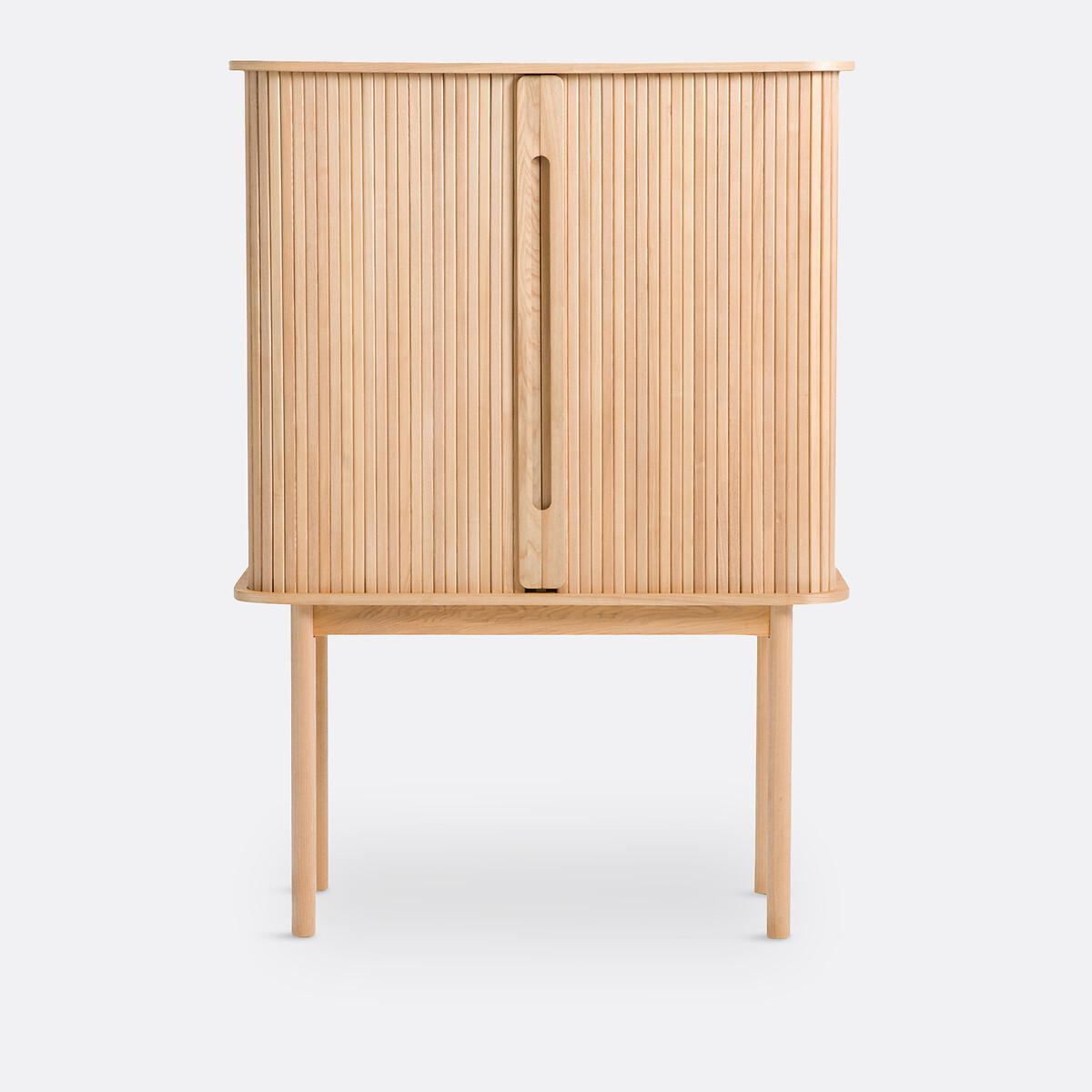 La Redoute Intérieurs Schrank Wapong mit 2 Schubladen + 2 Schiebetüren  