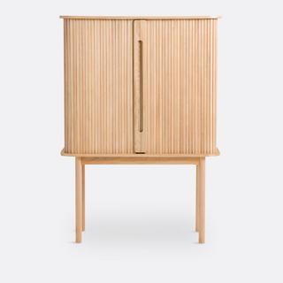 La Redoute Intérieurs Schrank Wapong mit 2 Schubladen + 2 Schiebetüren  