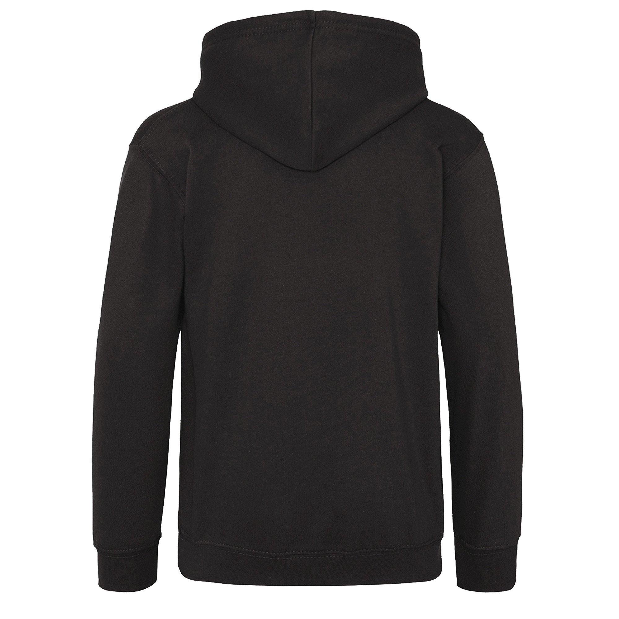 AWDis  Sweatshirt à capuche et fermeture zippée Enfant 