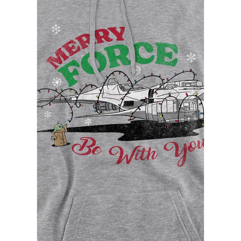 STAR WARS Merry Force Be With You Felpa con cappuccio  