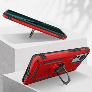 Avizar  Coque Anneau Xiaomi 12 et 12X Rouge 