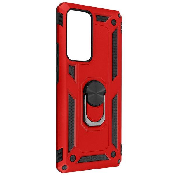 Avizar  Coque Anneau Xiaomi 12 et 12X Rouge 