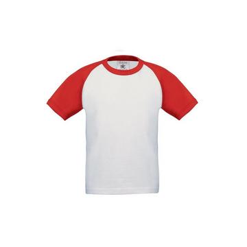 B&C Baseball TShirt Kurzarm