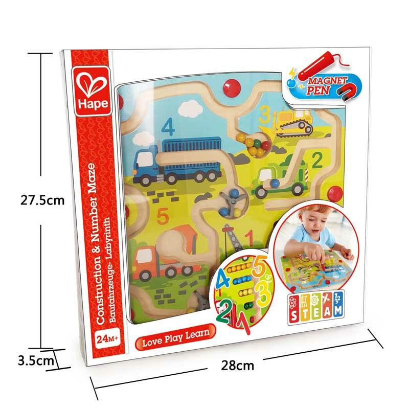 Hape  Hape Construction & Number Maze 