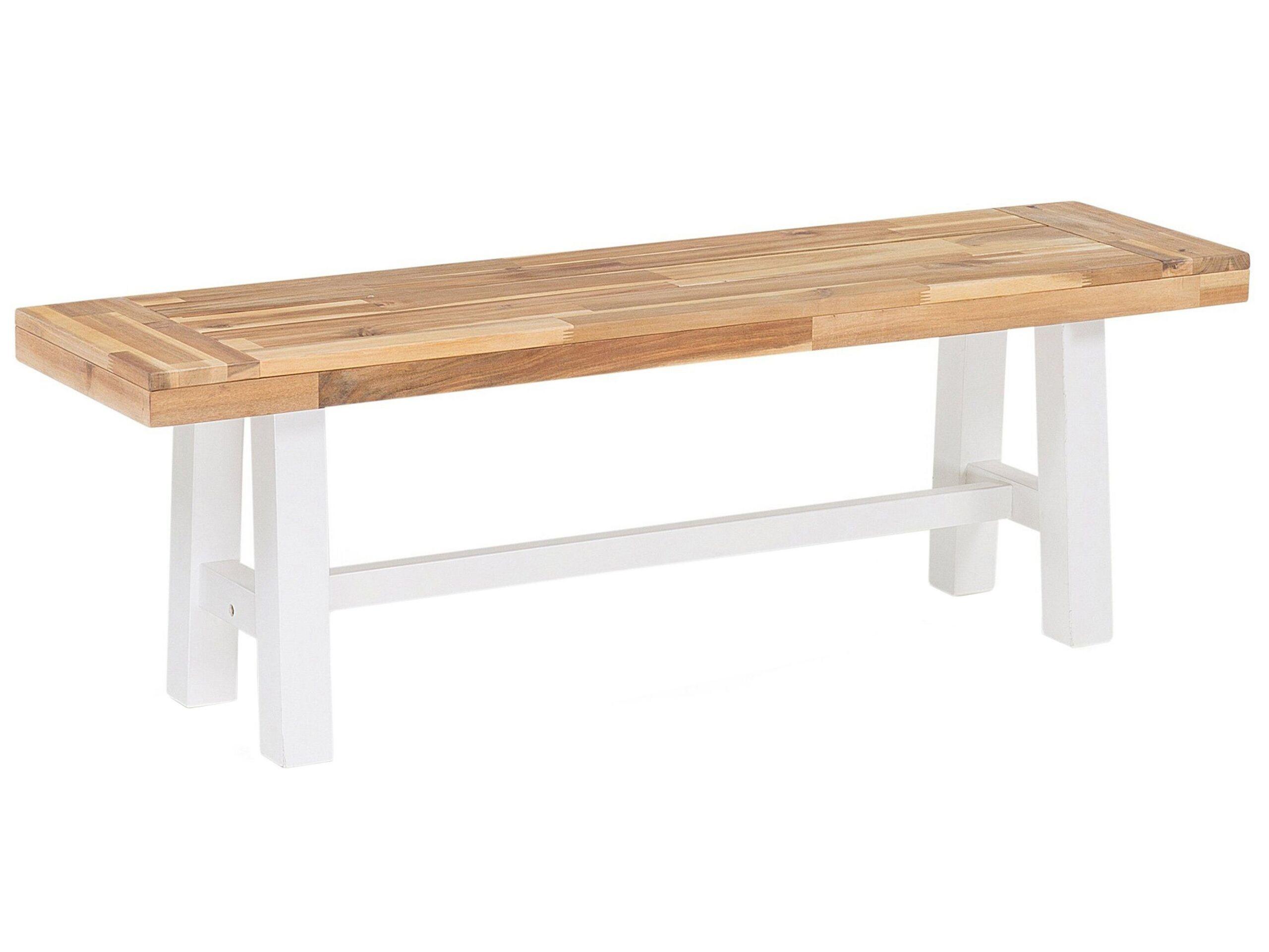 Beliani Banc de jardin en Acacia Scandinave SCANIA  