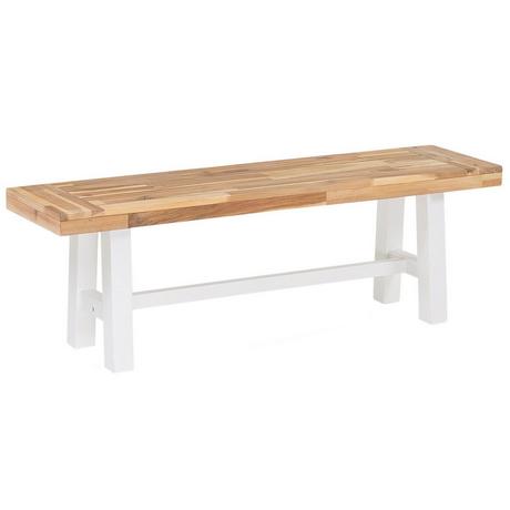 Beliani Banc de jardin en Acacia Scandinave SCANIA  