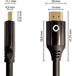 Oehlbach  Câble HDMI UHS Magic MKII 8K 3 3M 