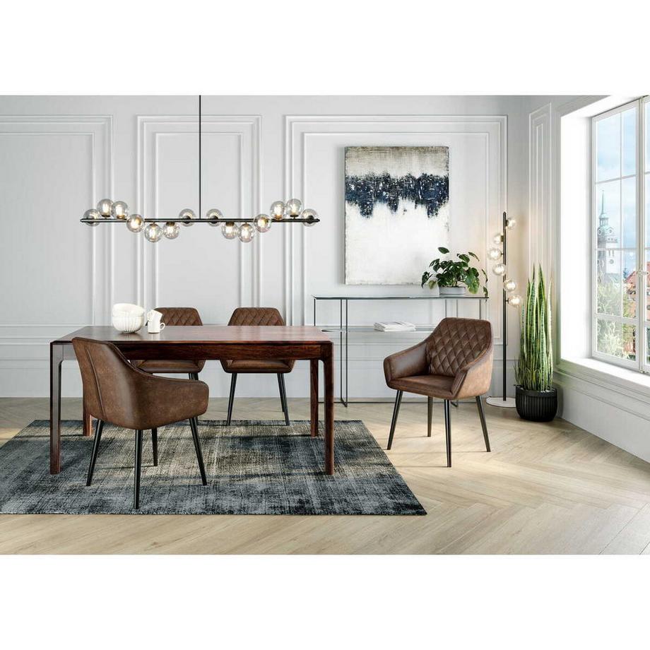 KARE Design Tavolo Brooklyn in noce 160x80cm  