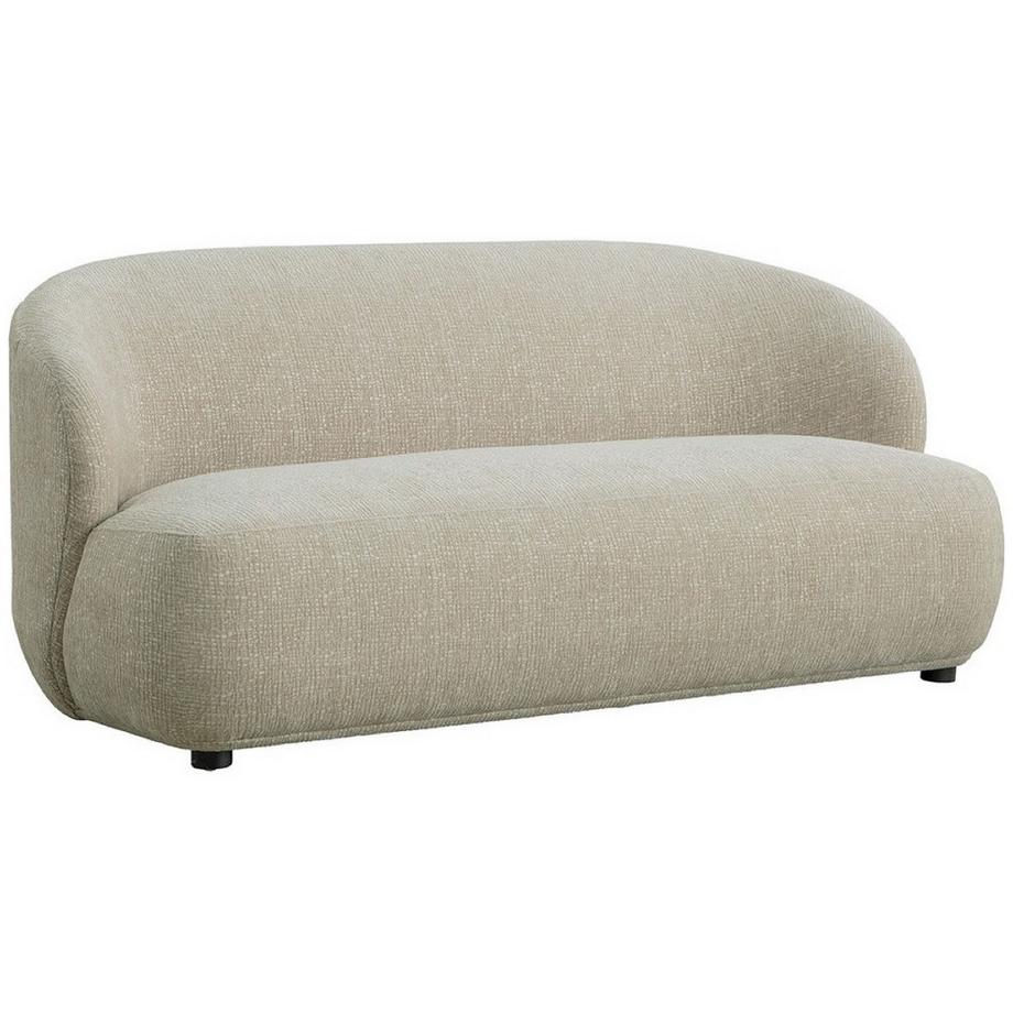 Blanc d'Ivoire Canapé Lisette velours jacquard sable 170  