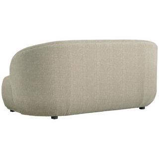 Blanc d'Ivoire Divano Lisette in velluto jacquard sabbia 170  