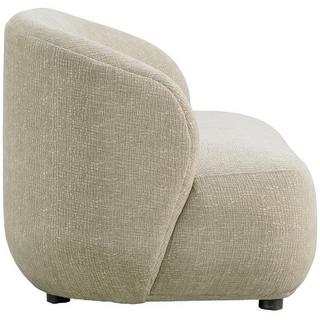 Blanc d'Ivoire Divano Lisette in velluto jacquard sabbia 170  