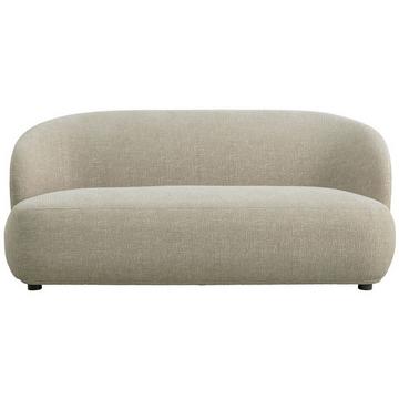 Divano Lisette in velluto jacquard sabbia 170